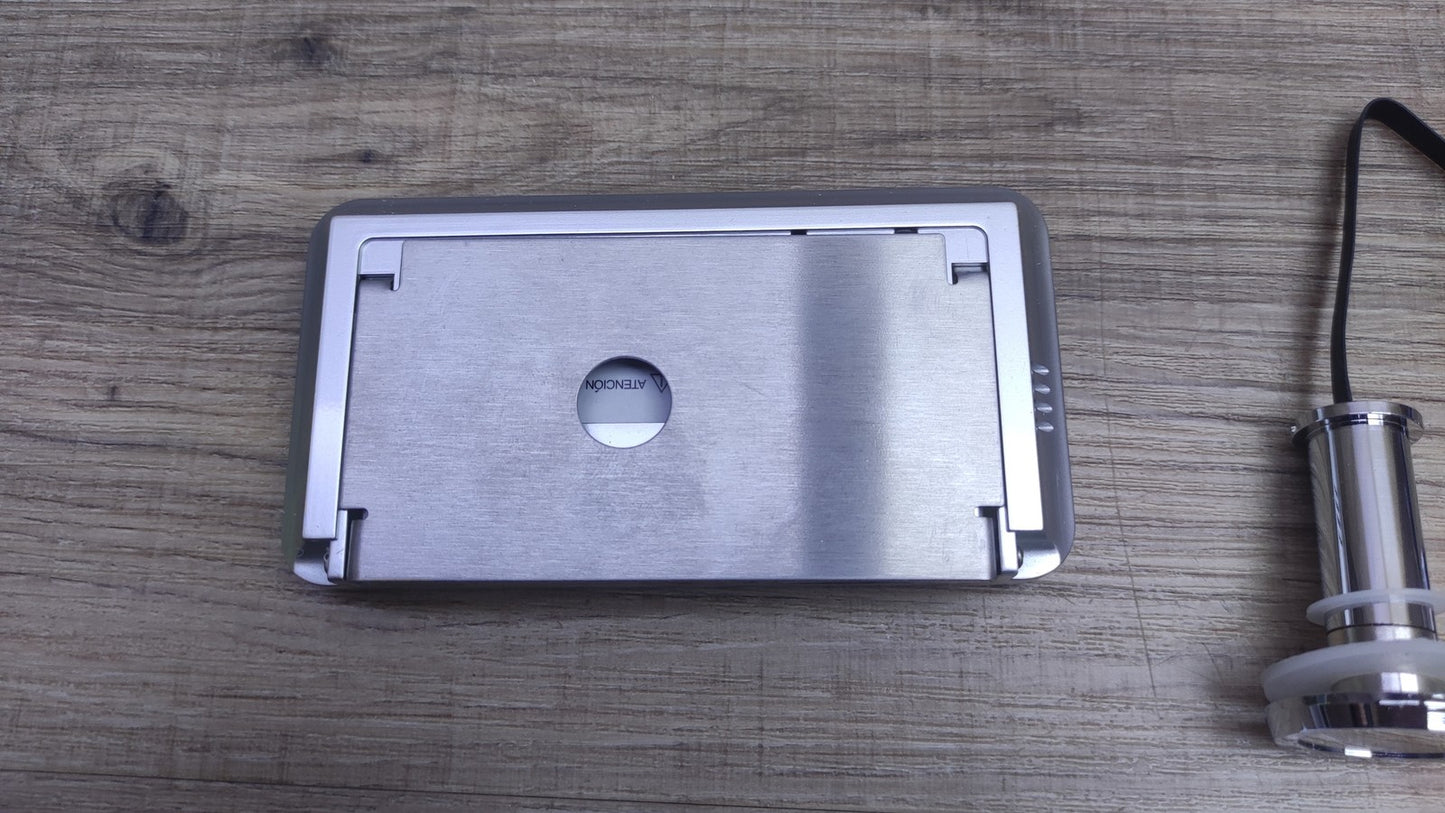 AMIG Türpion  mit LCD-Display von 4 Zoll, silberfarben, I34630