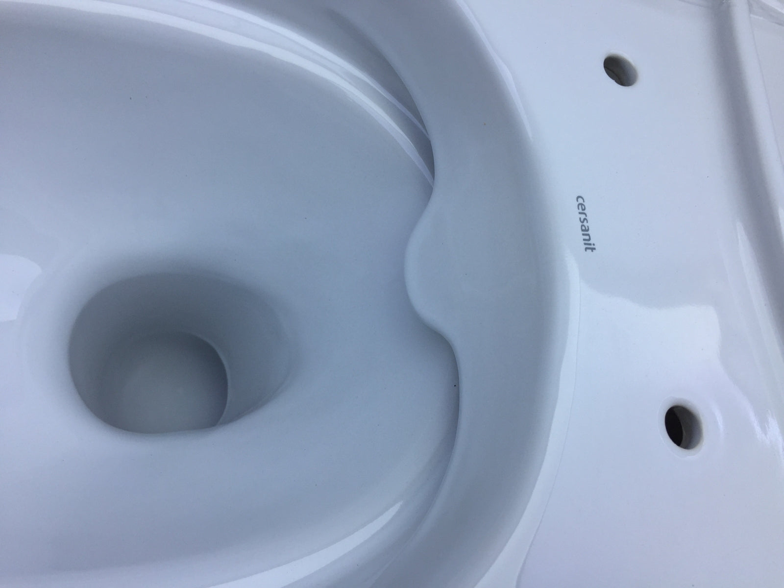 Cersanit WC Toilette Stand Spülrandlos Keramik ohne Spülkasten weiß I17196