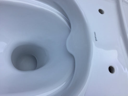 Cersanit WC Toilette Stand Spülrandlos Keramik ohne Spülkasten weiß I17196