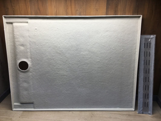 Doporro Xetro04W Duschwanne 90x120x5cm Weiß Acryl-Wanne Rechteckig, I38077