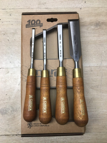 Narex Premium Meißel-Set 863202, 4-teiliges Set, I37430