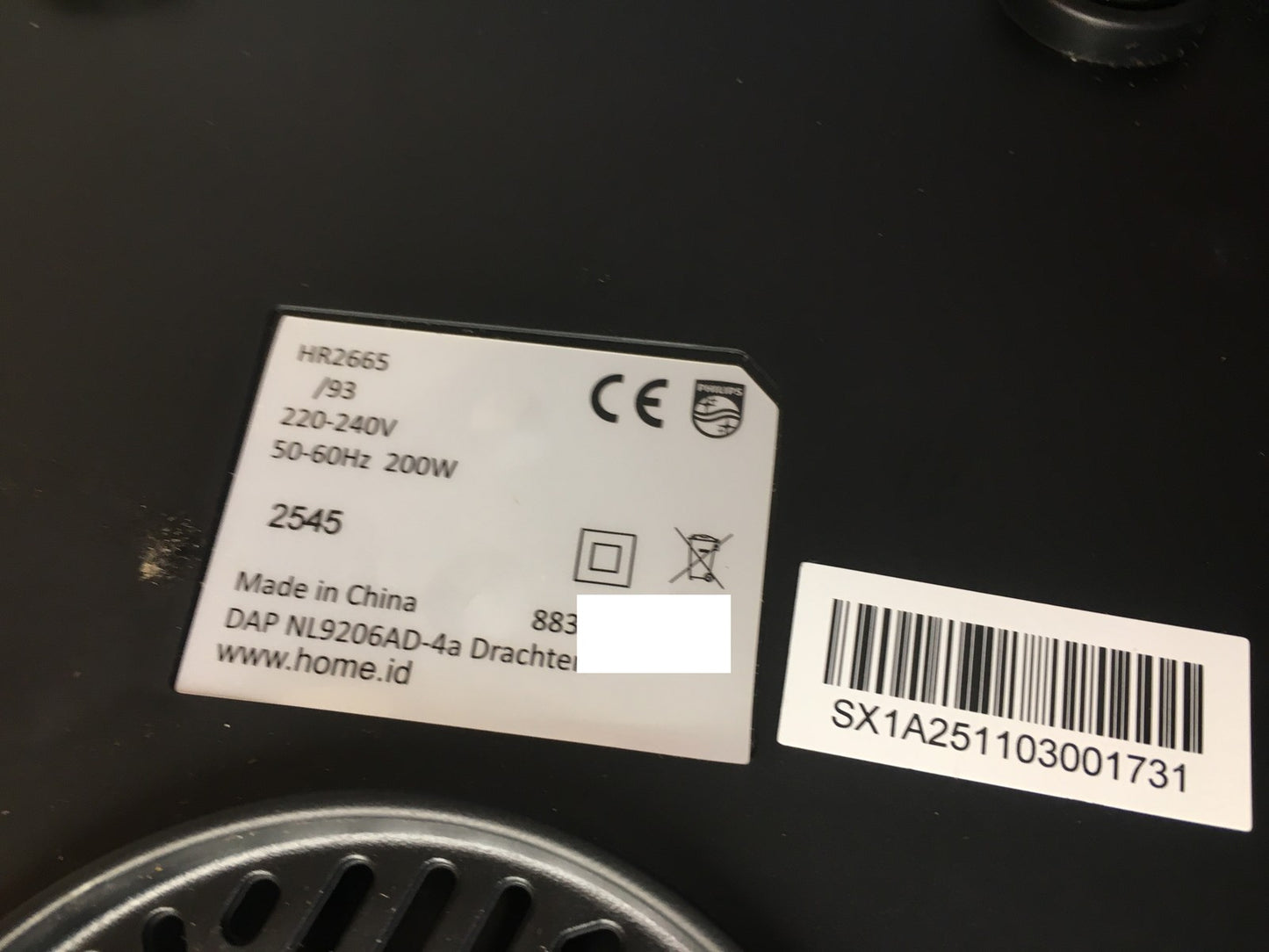 Philips 7000 Serie Pastamaker HR2665/93 I39322