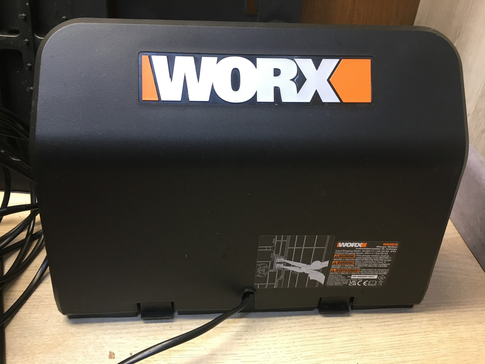 WORX Landroid Vision M550 Mähroboter ohne Begrenzungskabel WR205E, I38362