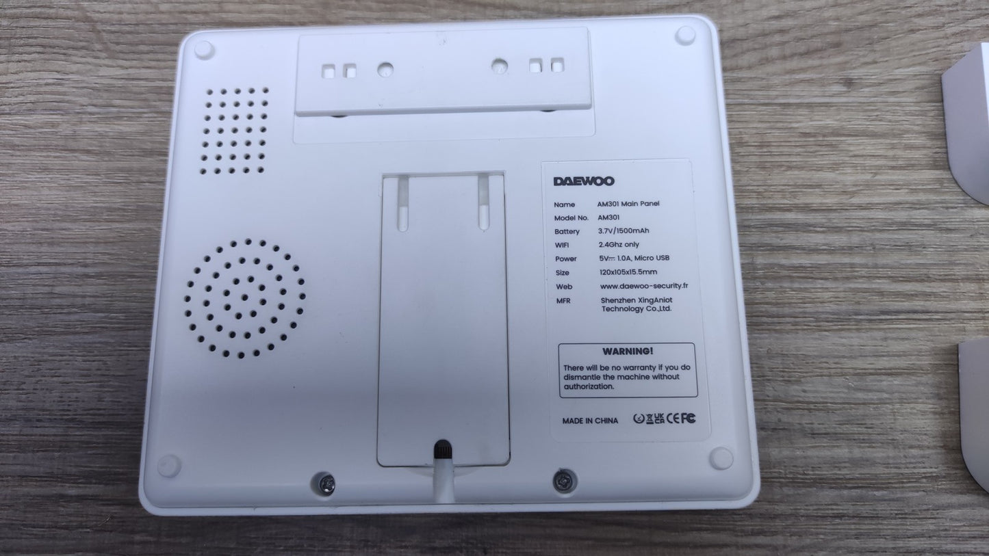 Daewoo AM301 Alarmanlage Set, Zentrale mit Touchscreen, I35470
