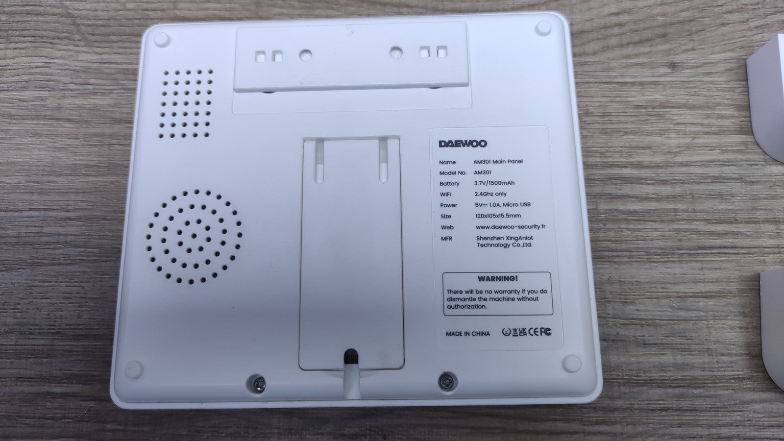 Daewoo AM301 Alarmanlage Set, Zentrale mit Touchscreen, I35470
