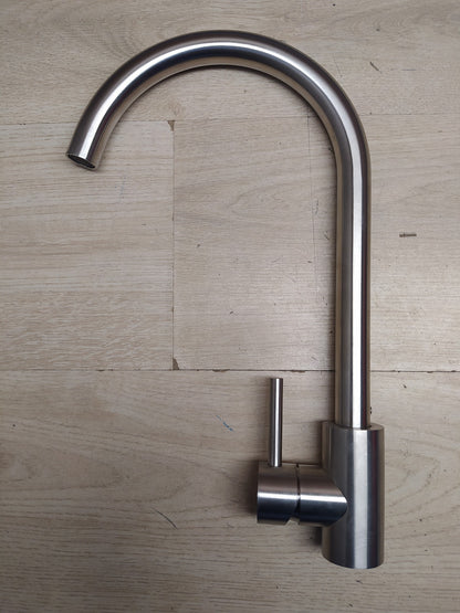 GRIFEMA G4008 Küchenarmatur 360° drehbar Wasserhahn Küche Edelstahl, I37549