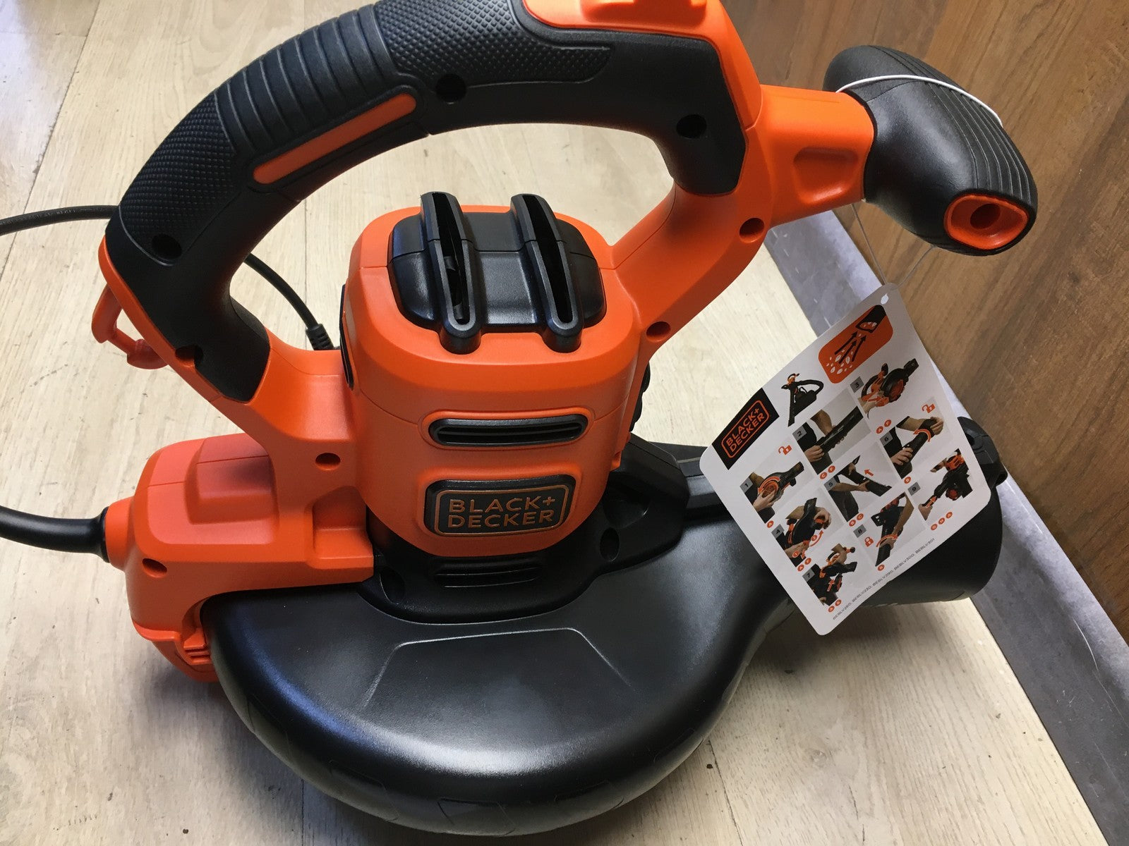 Black&Decker BEBLV300 Elektro-Laubsauger/-bläser 3.0kW 72l, I37378
