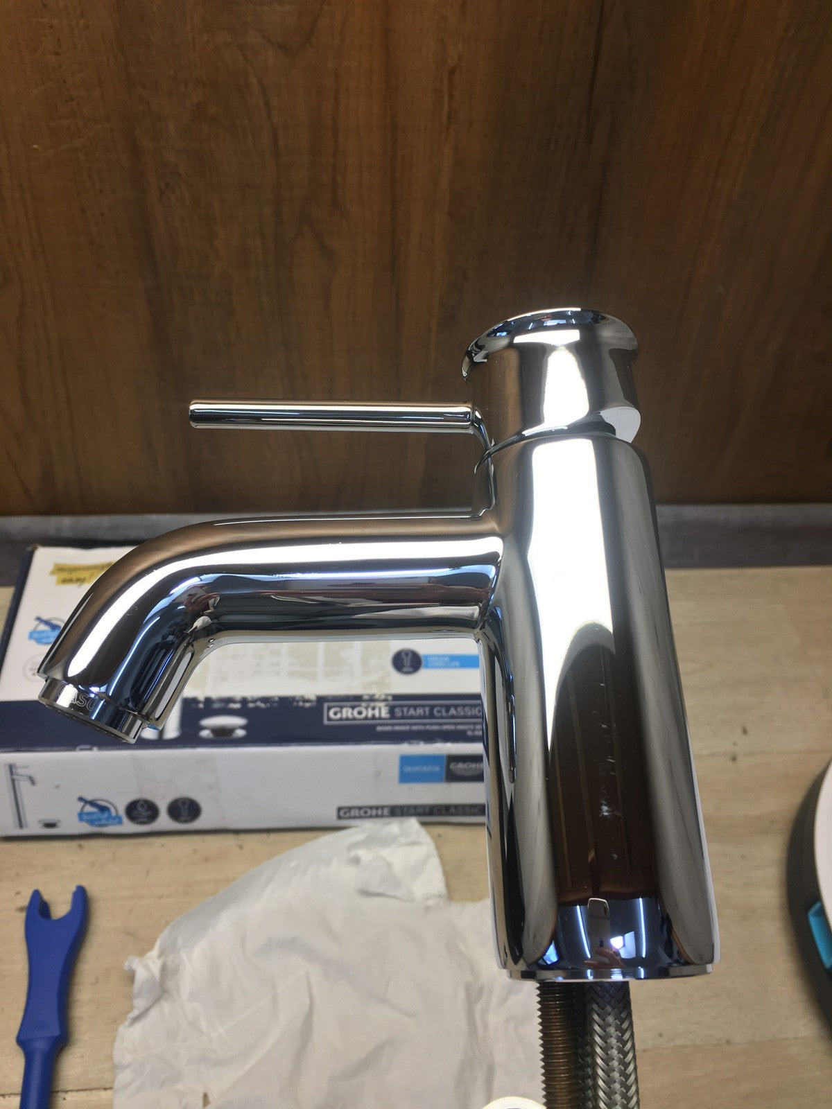 GROHE Start Classic Einhand-Waschtischbatterie 23784000, Wasserhahn, Bad, I40969