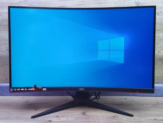 AOC CQ27G2S/BK Monitor 27" WQHD 2560x1440 VA HDR10 HDMI DP Adaptive Sync 165Hz