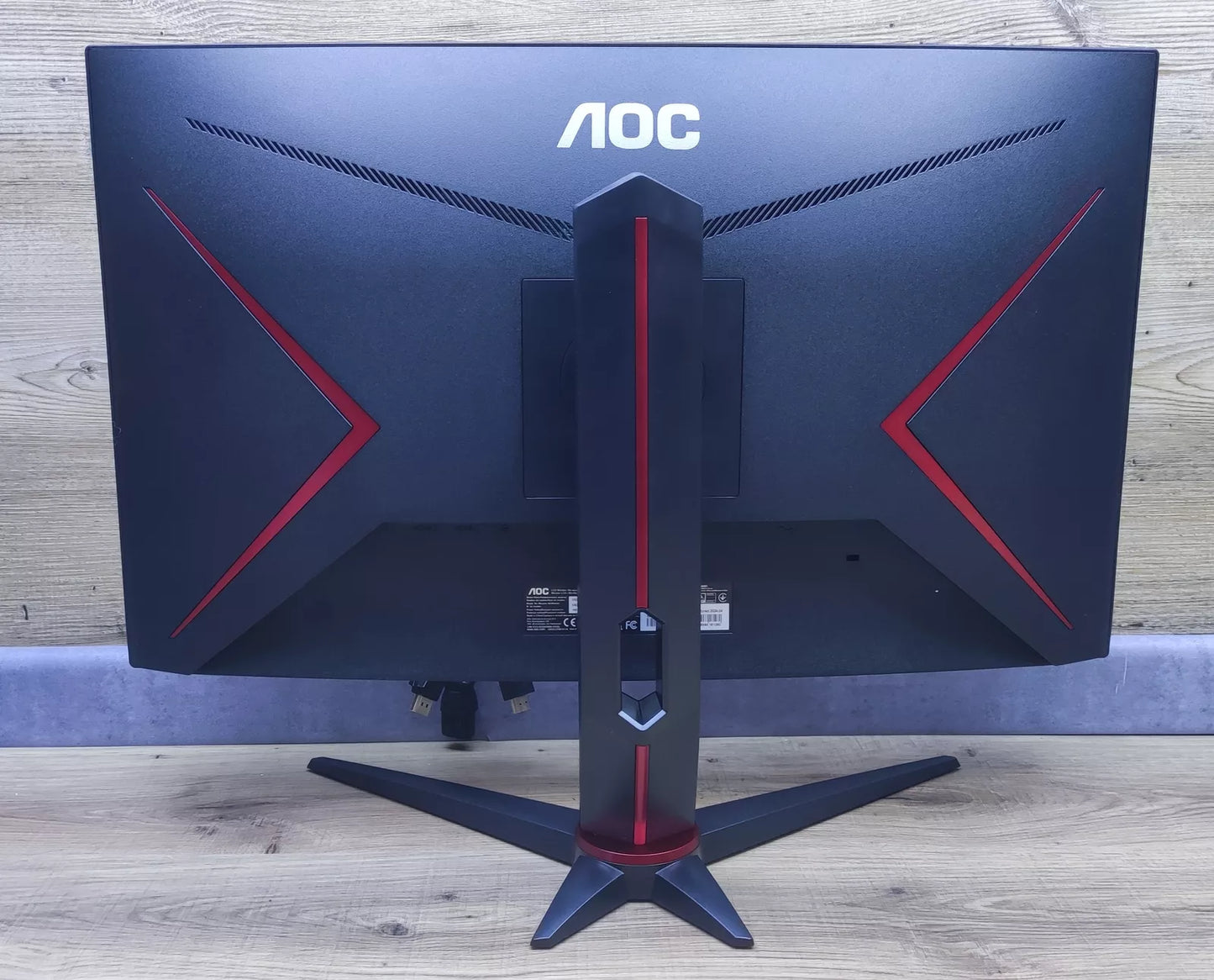 AOC CQ27G2S/BK Monitor 27" WQHD 2560x1440 VA HDR10 HDMI DP Adaptive Sync 165Hz