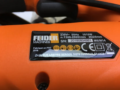 Feider Langhalsschleifer Modell Pro Bürstenloser Motor 1010W I30051